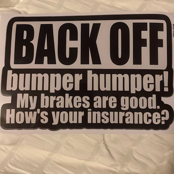 Bumper Sticker - Picture 1 of 1